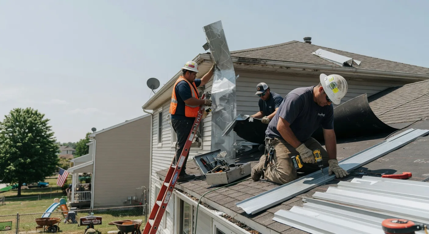 Storm Damage Metal Roof Repair in Goodnews Bay, AK